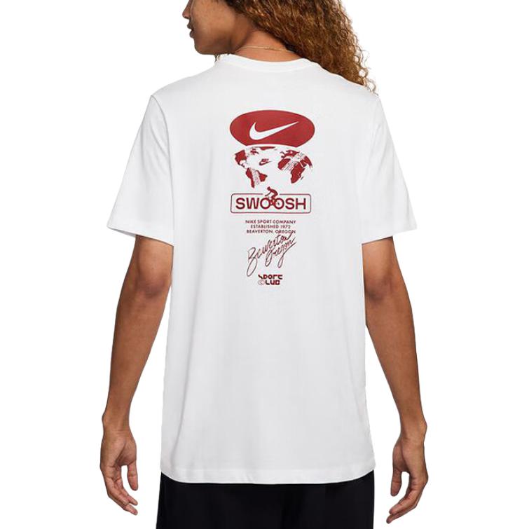 Nike Футболка Club SS25 мужская белая — фото 4