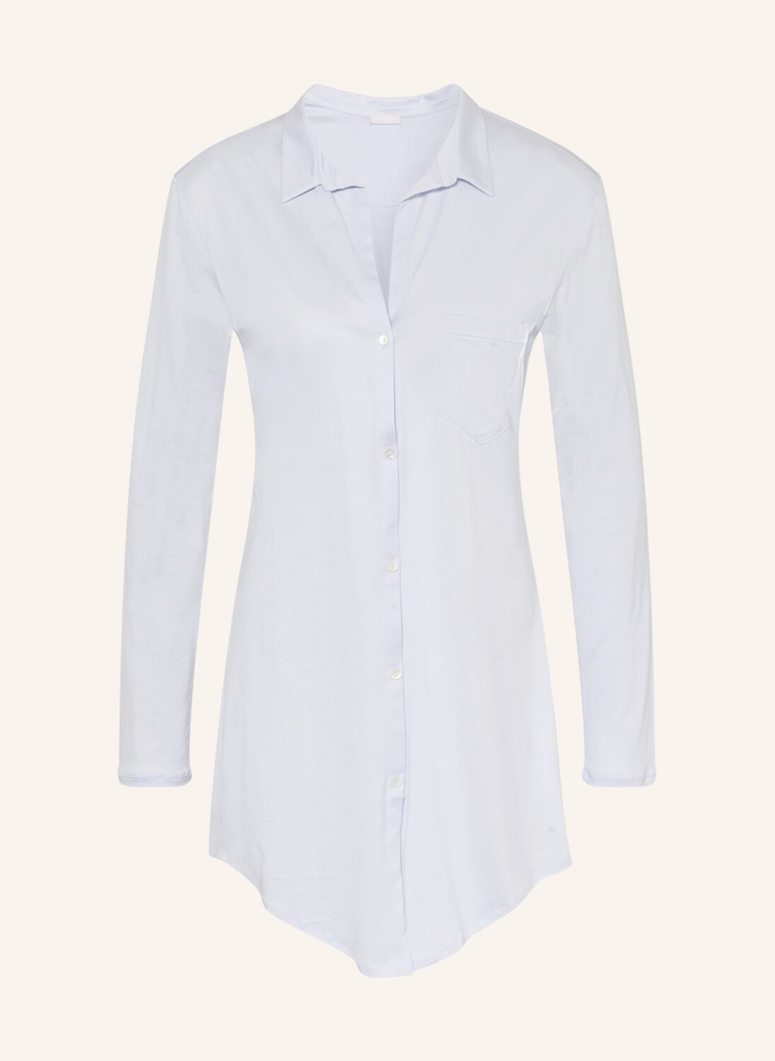 

Ночная рубашка HANRO COTTON DELUXE, светло-синий
