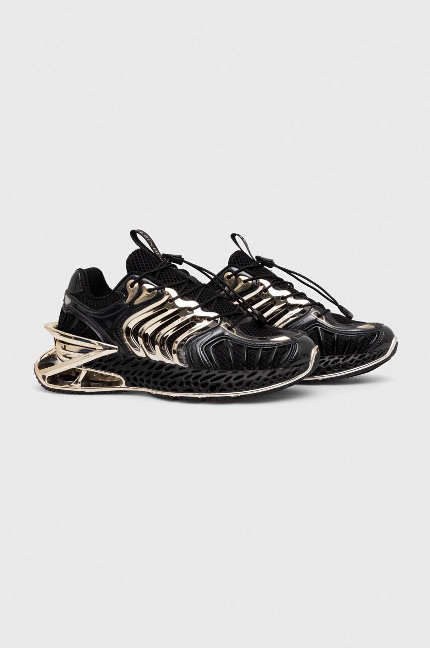Кроссовки PLEIN SPORT The Thunder Stroke Gen.X.02.+ NFT, черный — фото 4