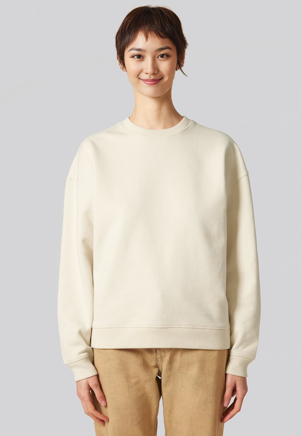 

Толстовка FREE SOUL BACK EMBROIDERY UNISEX Mira Paris, кремовый