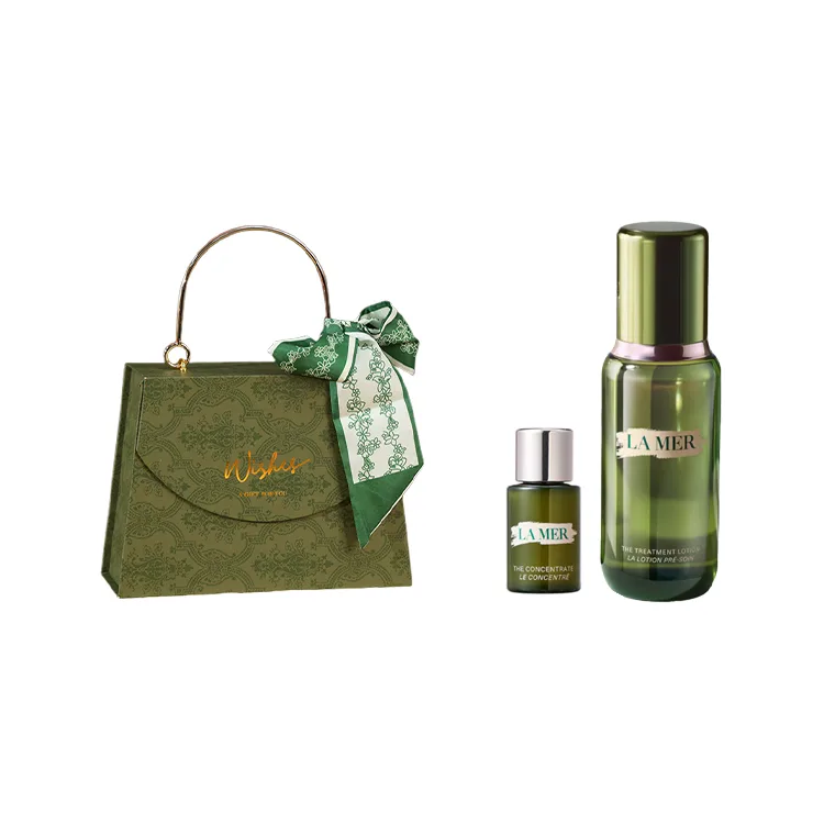 LA MER Набор сывороток Mori Style Box Essence для увлажнения и питания кожи, La Mer New Version Essence 150ml+Concentrated Serum 5ml