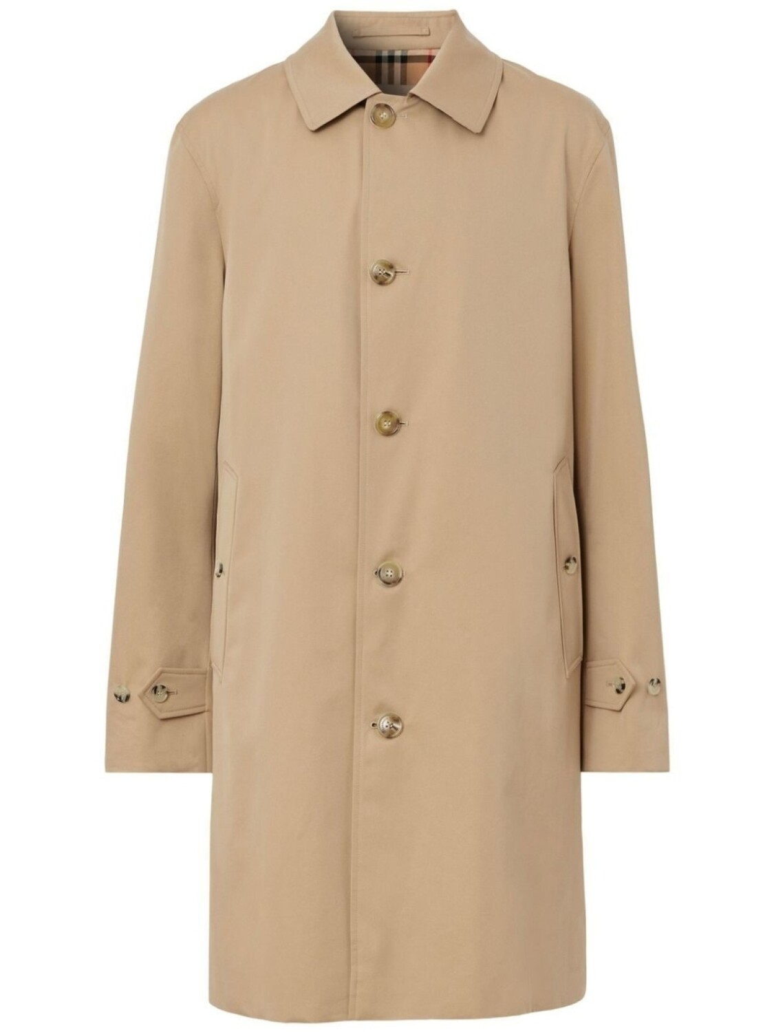 

Burberry пальто The Paddington Heritage, нейтральный цвет