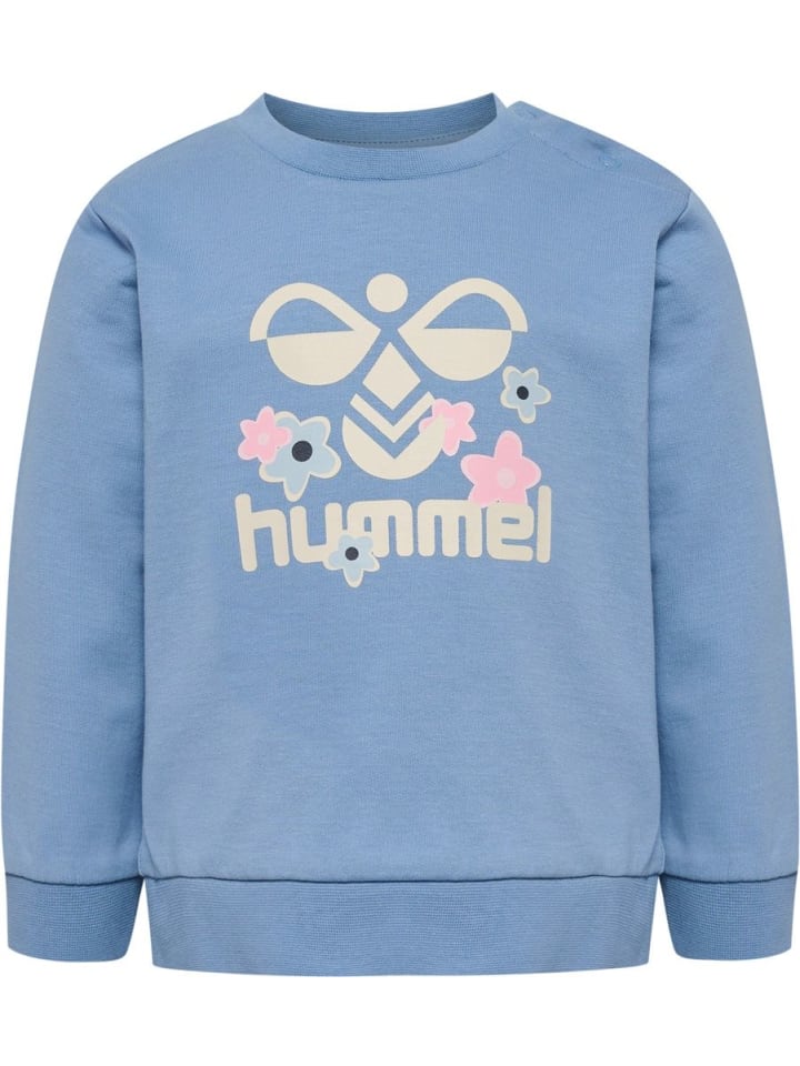 

Детская толстовка Lime Sweatshirt синего цвета Hummel