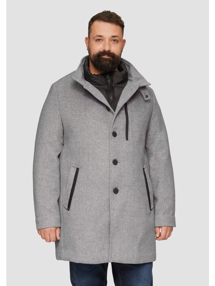 

Зимняя куртка s.Oliver Outdoor-Mantel langarm, серый