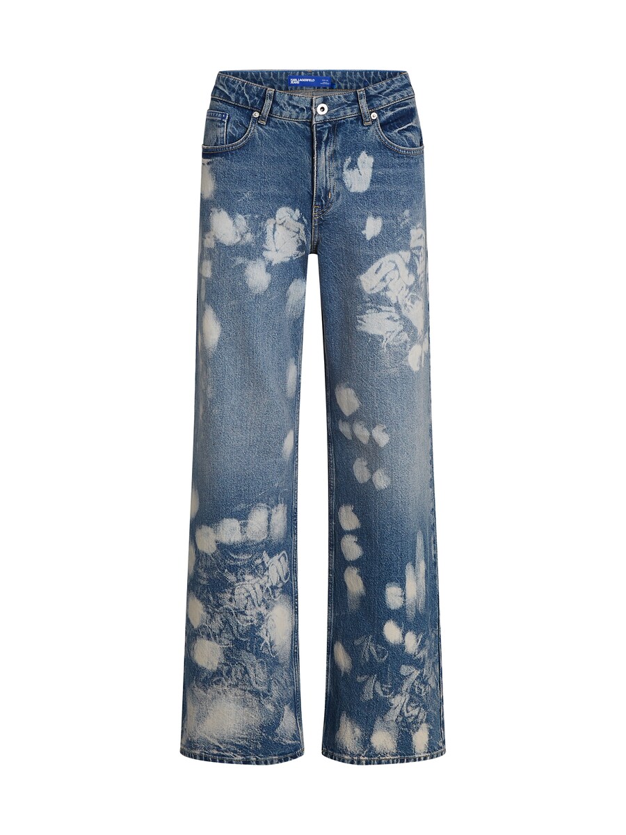

Джинсы свободного кроя KARL LAGERFELD JEANS, синий