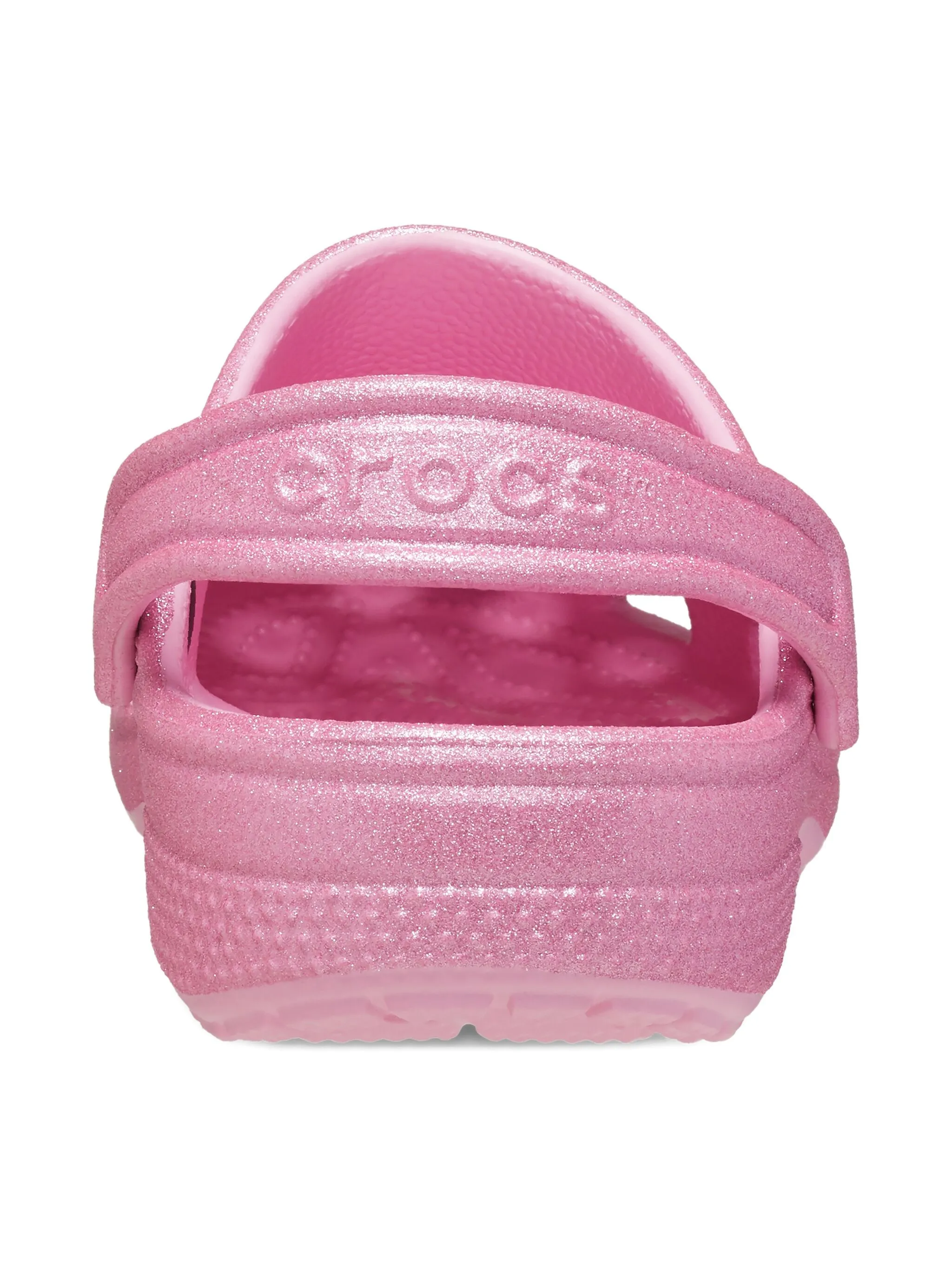 Сандалии с блестками Crocs Kids, розовый — фото 2