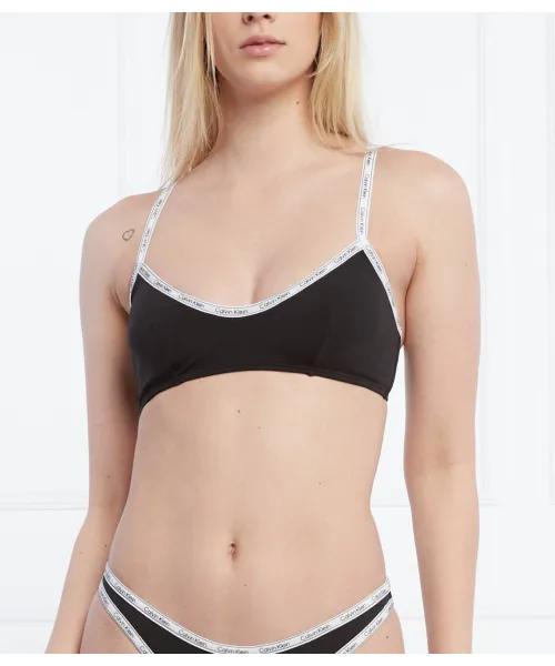 

Верх бикини Calvin Klein Swimwear, черный