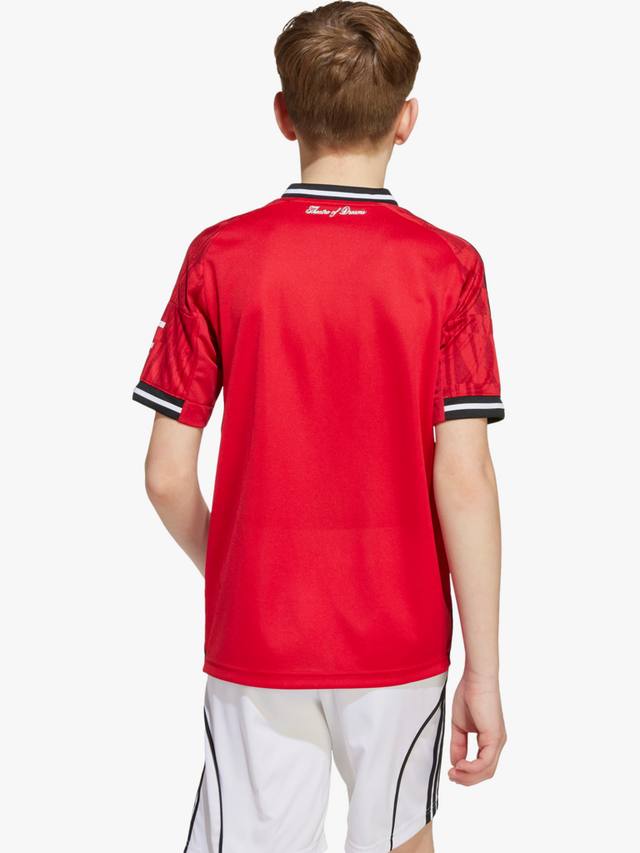 Детская домашняя футболка Manchester United adidas, Red — фото 2