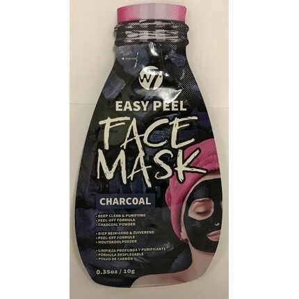 

W7 Easy Peel Charcoal Глубоко очищающая и очищающая маска для лица с угольным порошком 10 г