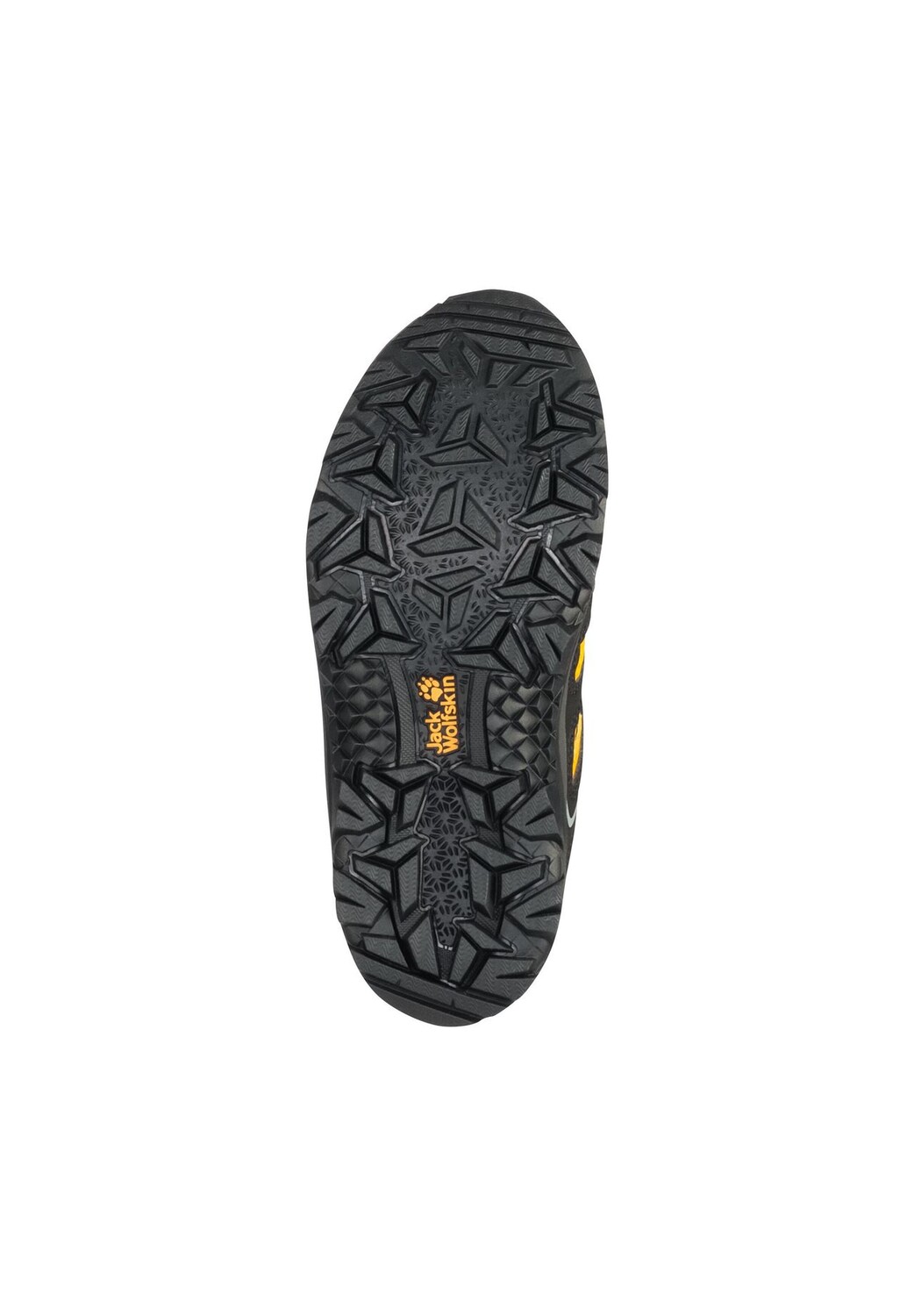 Кроссовки VOJO TEXAPORE LOW Jack Wolfskin, цвет Black Burly Yellow — фото 3