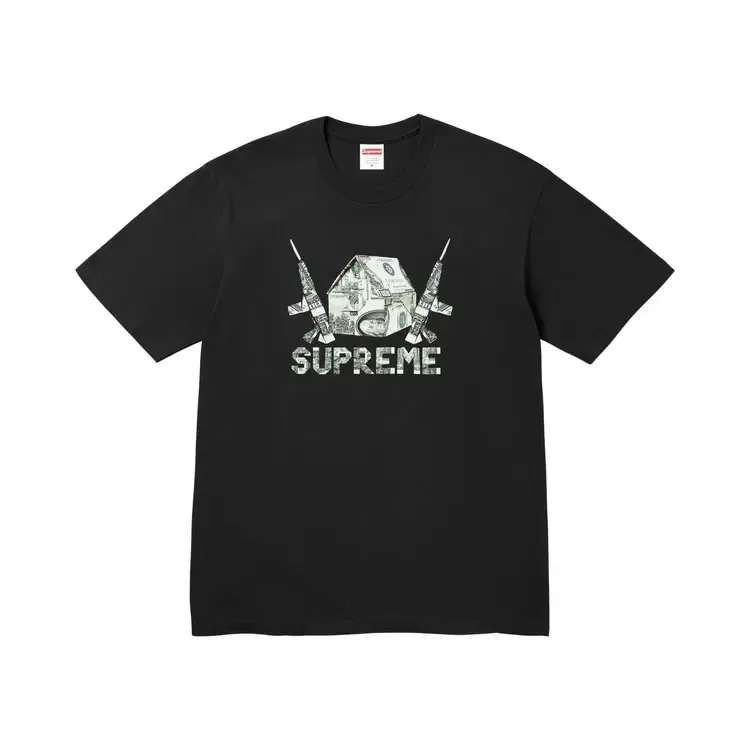 Футболка Supreme Origami Tee, черный