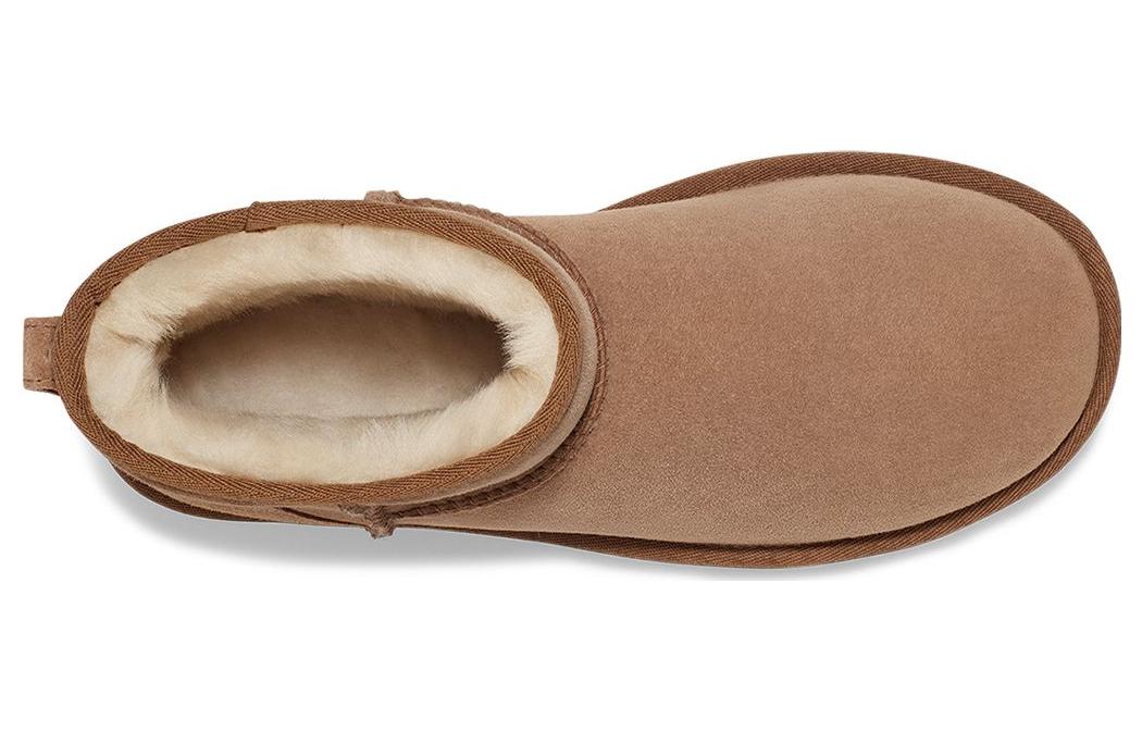 Угги (WMNS) UGG Classic Mini Regenerate Boot 'Chestnut' — фото 4