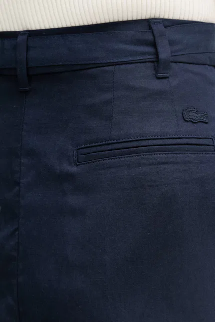 Шорты женские Lacoste, темно-синий — фото 4