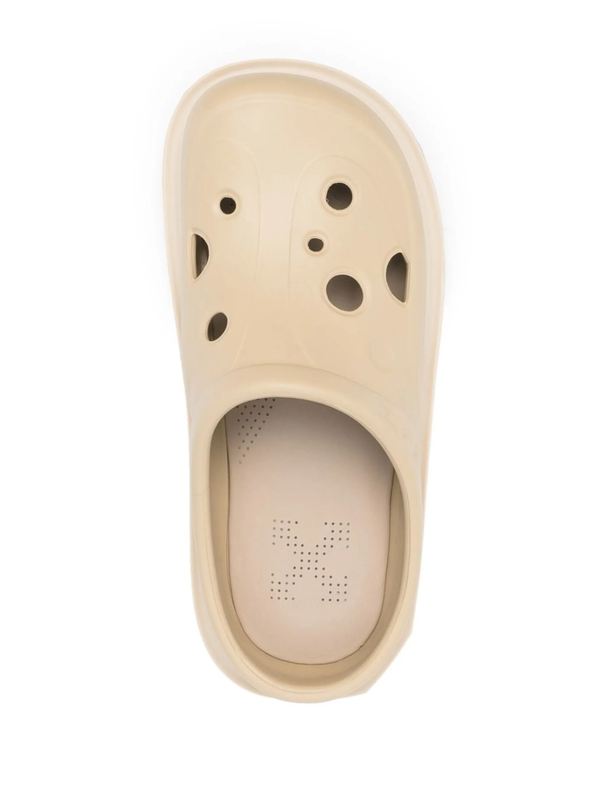Клоги Spongesole Meteor Off-White, бежевый — фото 3