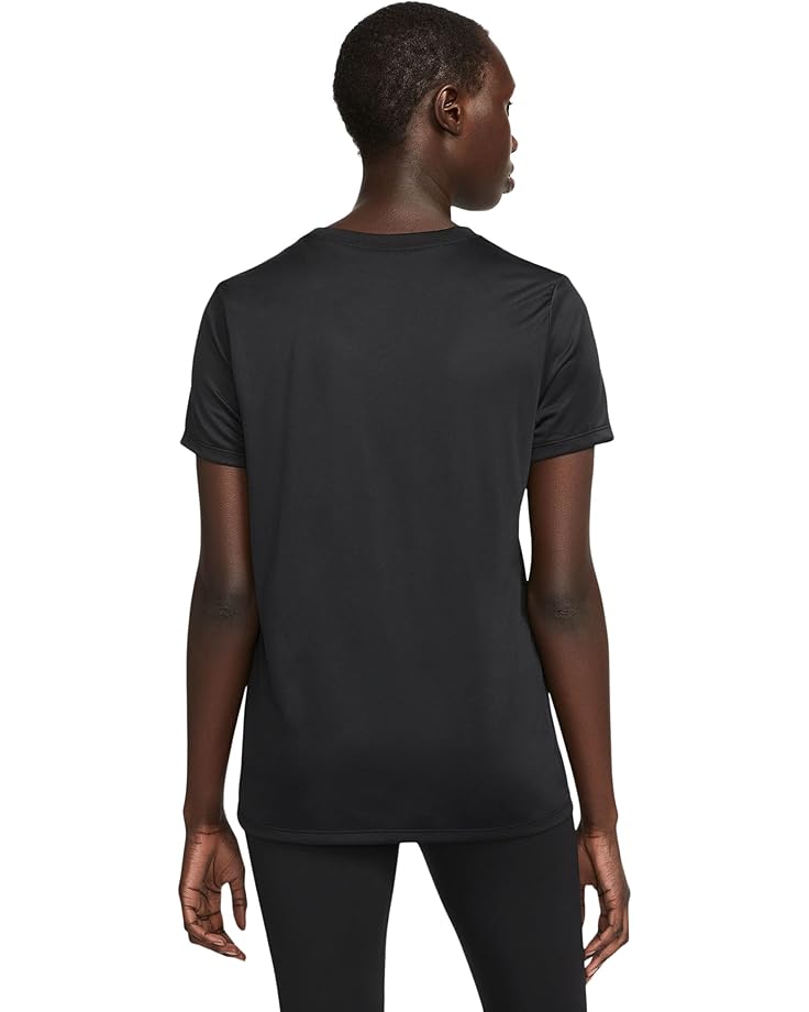 Футболка Nike Dri-FIT Relaxed Short Sleeve T-shirt, цвет Black/White — фото 2