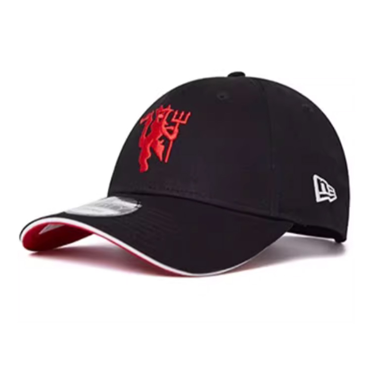 

New Era Бейсболка из полиэстера и хлопка унисекс черная, Black