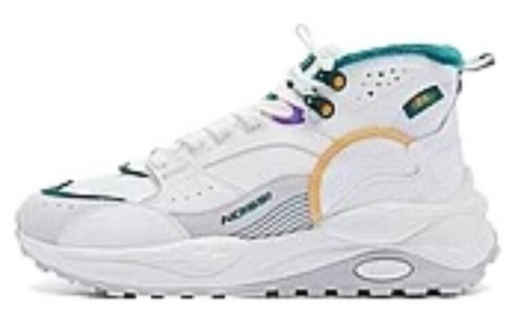 

Кроссовки мужские Mars Shoes Lifestyle Shoes Men High-Top Qiaodan, белый