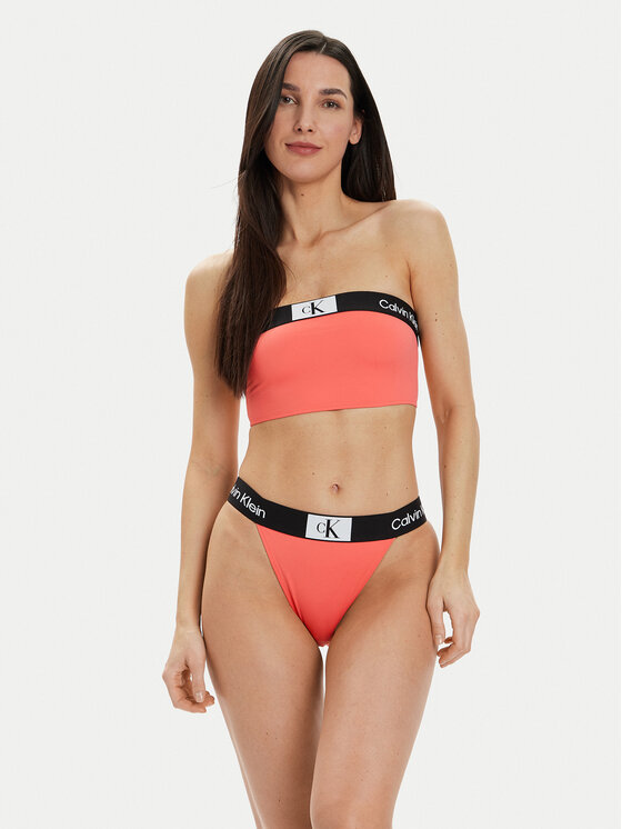 Нижняя часть бикини KW0KW02351 Calvin Klein Swimwear, красный — фото 2