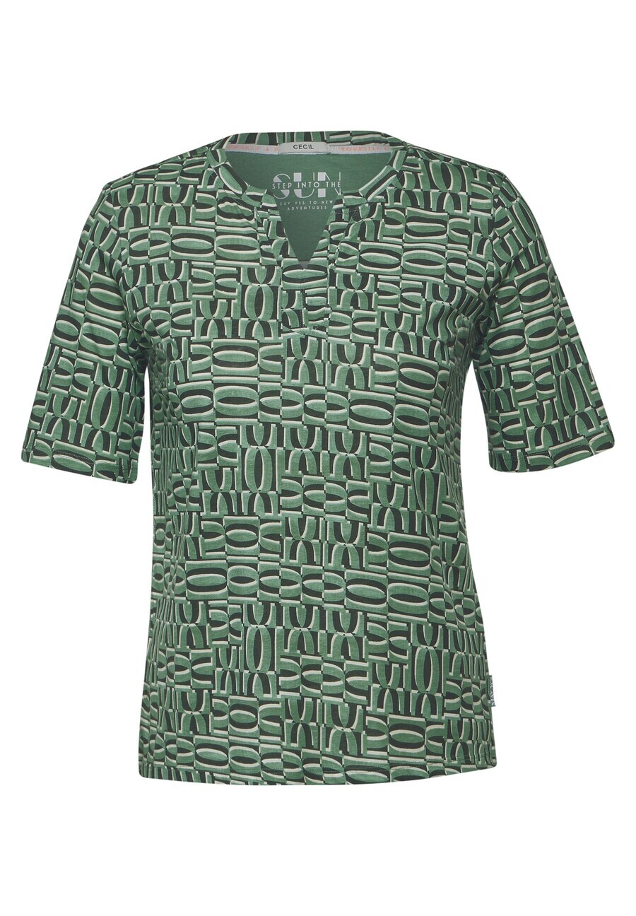 

Футболка CECIL Shirt, цвет grass green