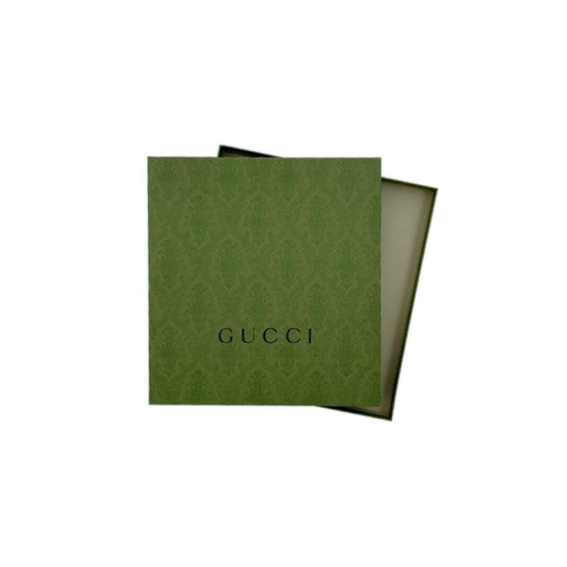 GUCCI Шаль из шелка тутового шелкопряда унисекс экрю, Ecru — фото 4