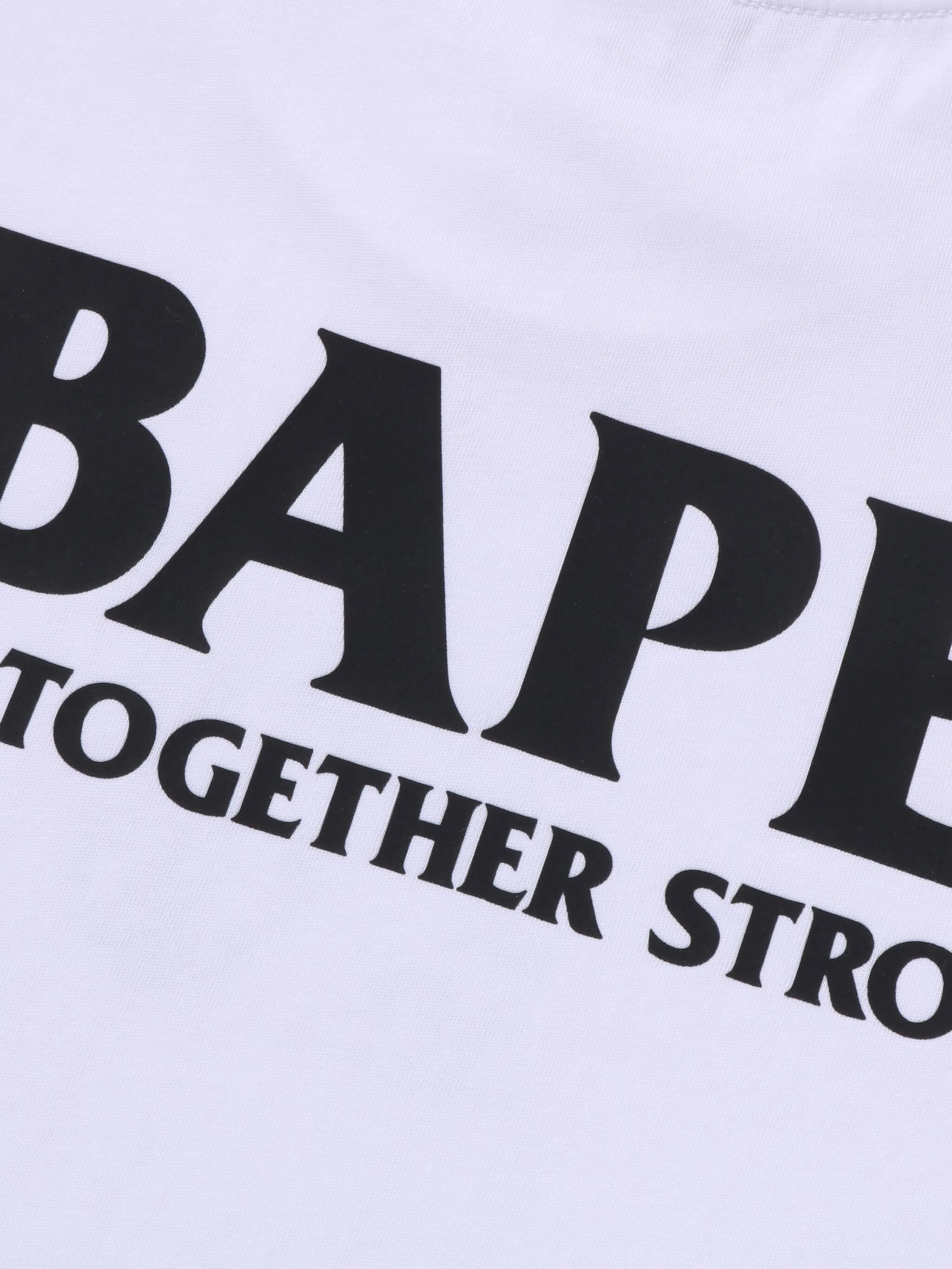Футболка Frankenstein Bape A Bathing Ape, белый — фото 4