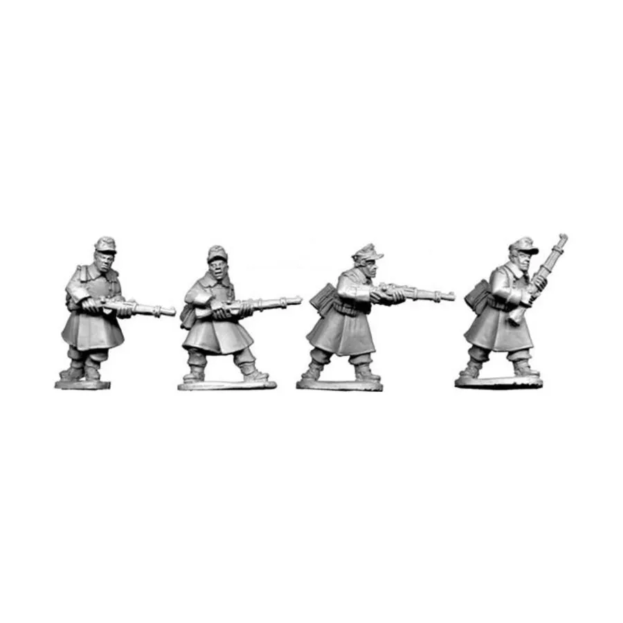 

Немецкие стрелки в шинелях, WWII Miniatures - German Forces (28mm) (Artizan Designs)