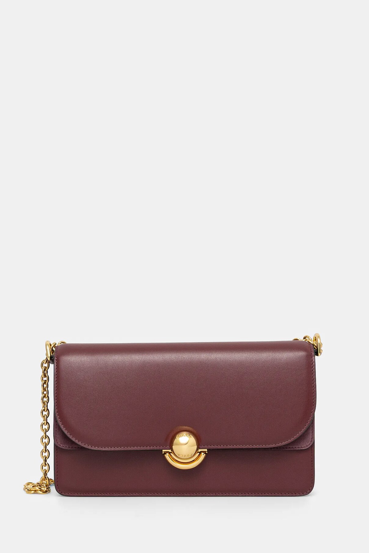

Сумка из кожи Furla, бордовый