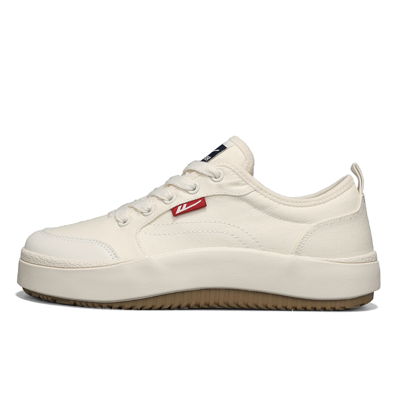 

WARRIOR Кроссовки для скейтбординга с низким верхом, устойчивые к истиранию, легкие, бежевые, с увеличенной высотой