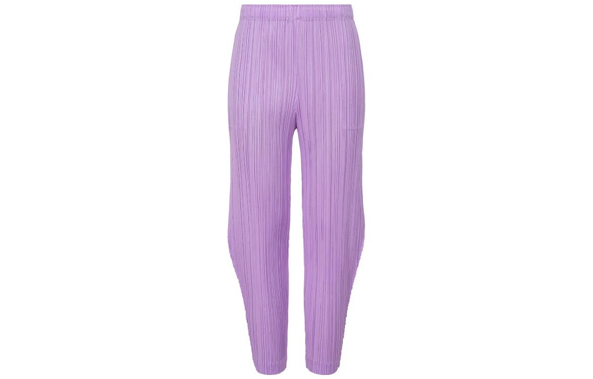 

Ежемесячные цвета Январь Брюки плиссе PLEATS PLEASE ISSEY MIYAKE, Фиолетовый