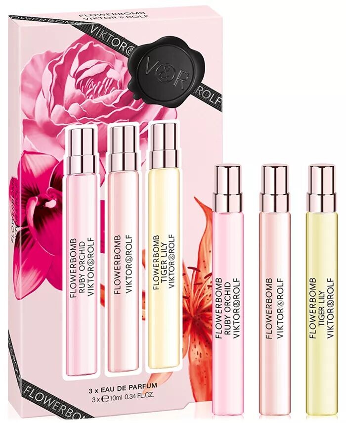 

3 шт. Набор ароматов Flowerbomb Discovery Viktor & Rolf
