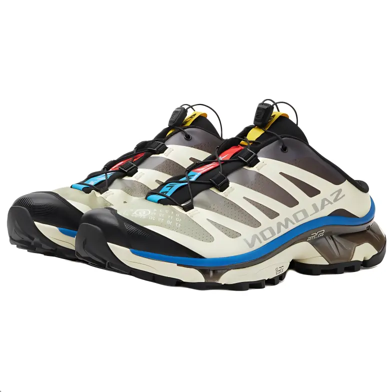 SALOMON x XT 4 Резиновая подошва Закрытые тапочки Унисекс Бежевый Черный MM6 Maison Margiela — фото 3