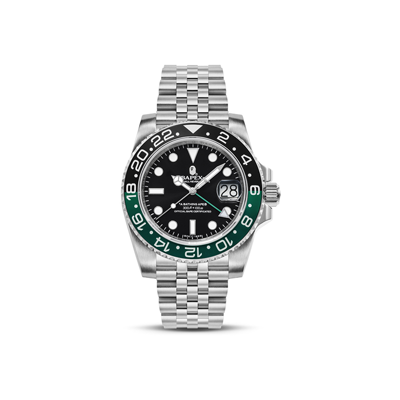 

Bape Type 2 Bapex #1 часы серебристый/синий/фиолетовый A BATHING APE