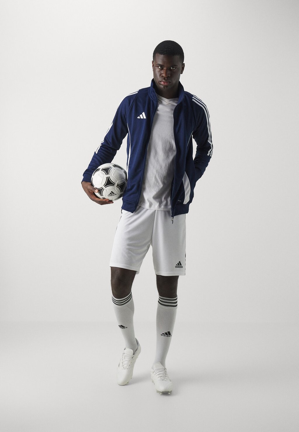 Куртка тренировочная TIRO JACKET adidas Performance, цвет team navy blue 2/white — фото 2