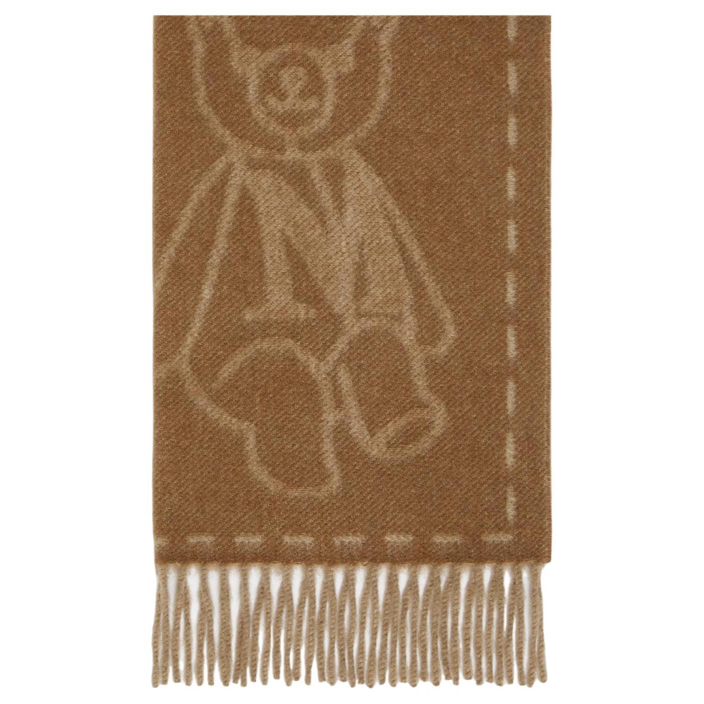 

Шарф Max Mara Teddy из кашемира MaxMara, бежевый