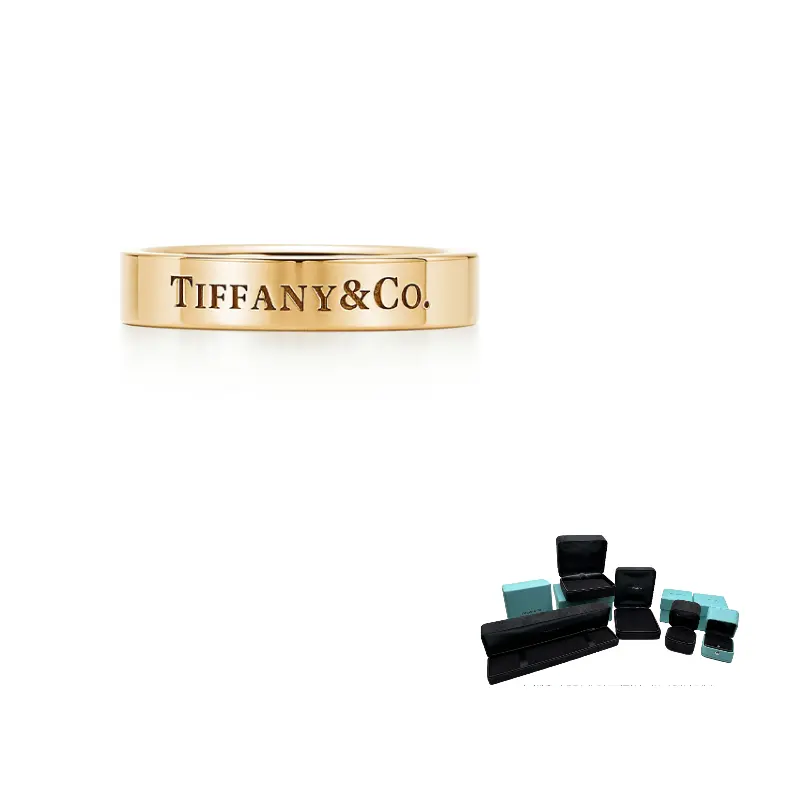 

TIFFANY & CO. Коллекция 18K Gold Rings Unisex Yellow