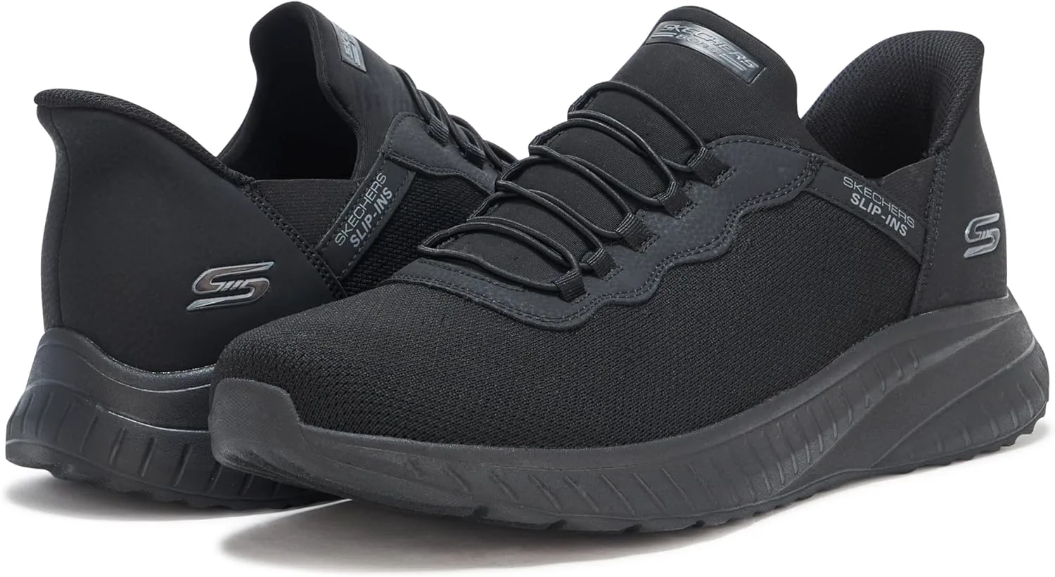 Мужские кроссовки Skechers Bobs Squad Chaos Daily Hype без застежек — фото 3