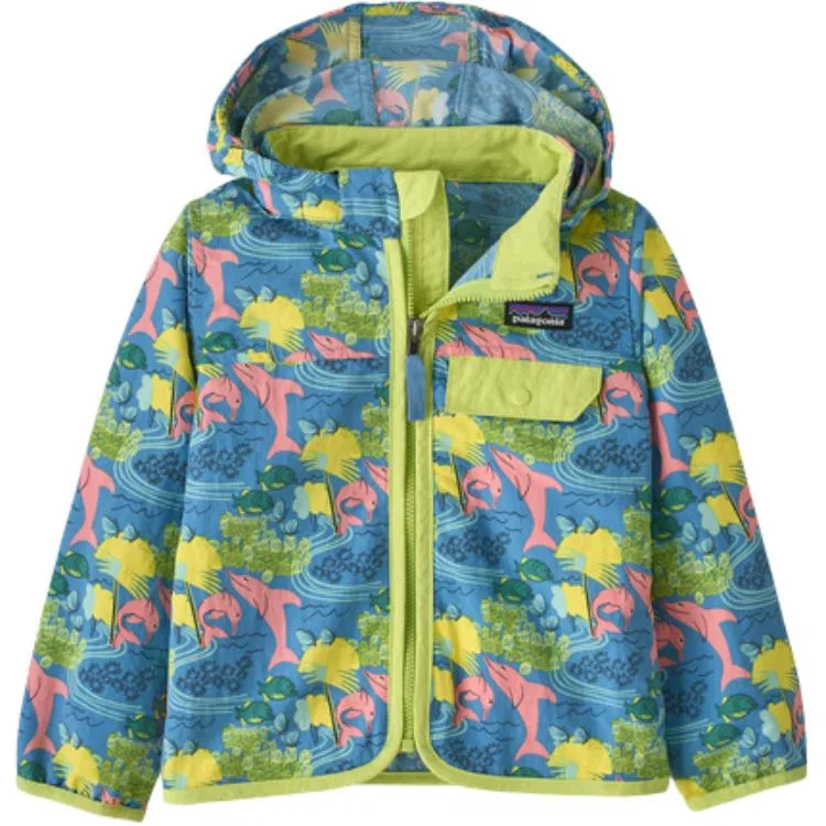 Куртка детская Patagonia Baggies Infant And Toddler цвета AMBL
