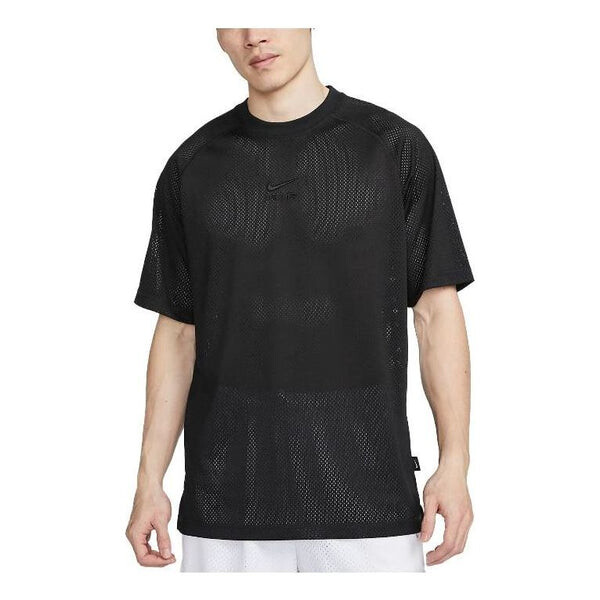 

Футболка Nike Air Oversized Short-sleeve Top 'Black', черный