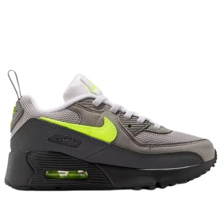 Кроссовки (PS) Nike Air Max 90 'Black Anthracite Neon Yellow' — фото 2