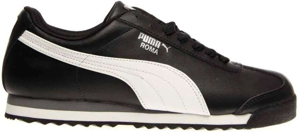 Мужские кроссовки Puma 895540 Roma Basic-M, белый/алый/серый — фото 3