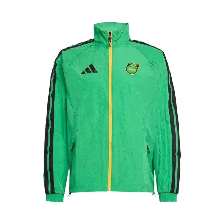 Куртка Adidas Jamaica x Bob Marley Home Anthem Jacket, зеленый