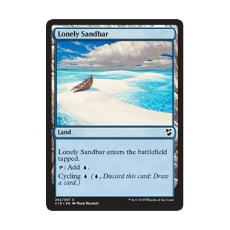 

CCG Одинокая песчаная коса (клавиша C), MTG - Commander 2018