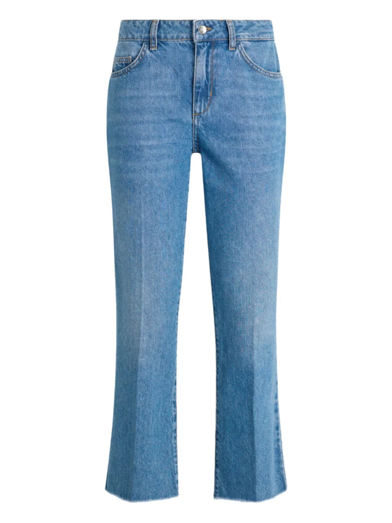 

Джинсы bootcut с высокой посадкой LIU JO, синий