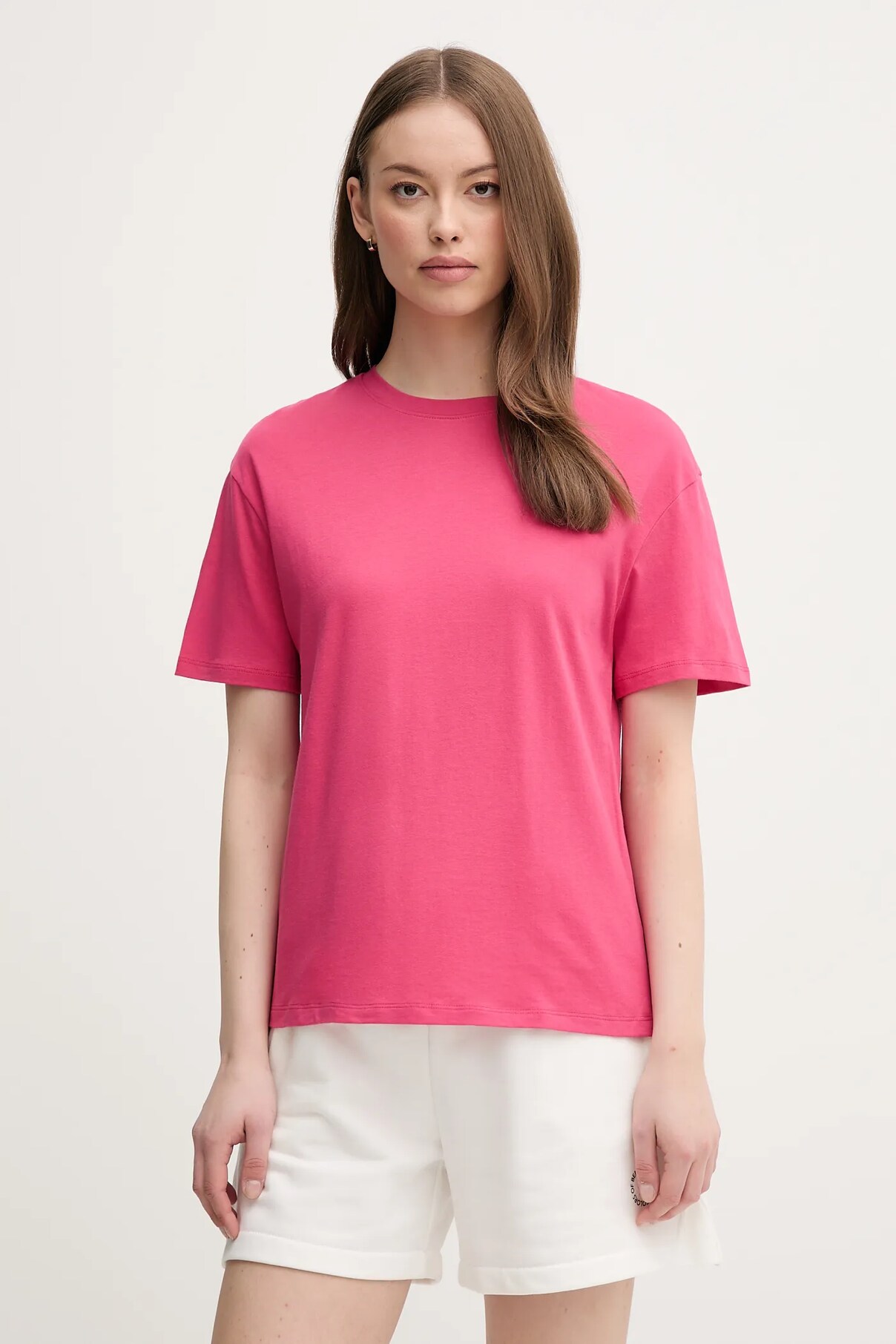 

Футболка из хлопка United Colors Of Benetton, розовый