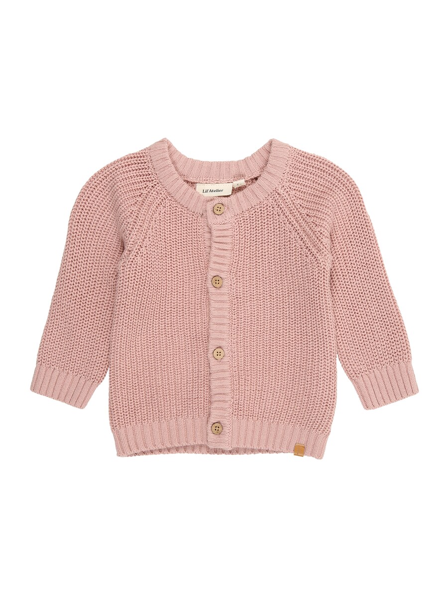 

Вязаный кардиган Lil'Atelier NBNEMLEN, темно-розовый