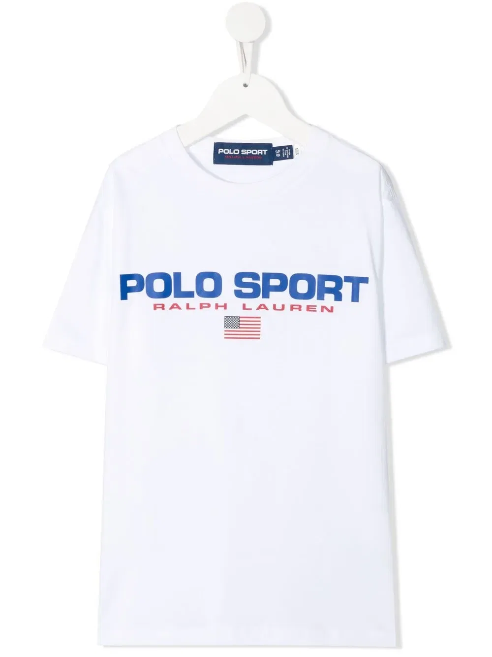 Футболка с логотипом Polo Ralph Lauren Kids, белый