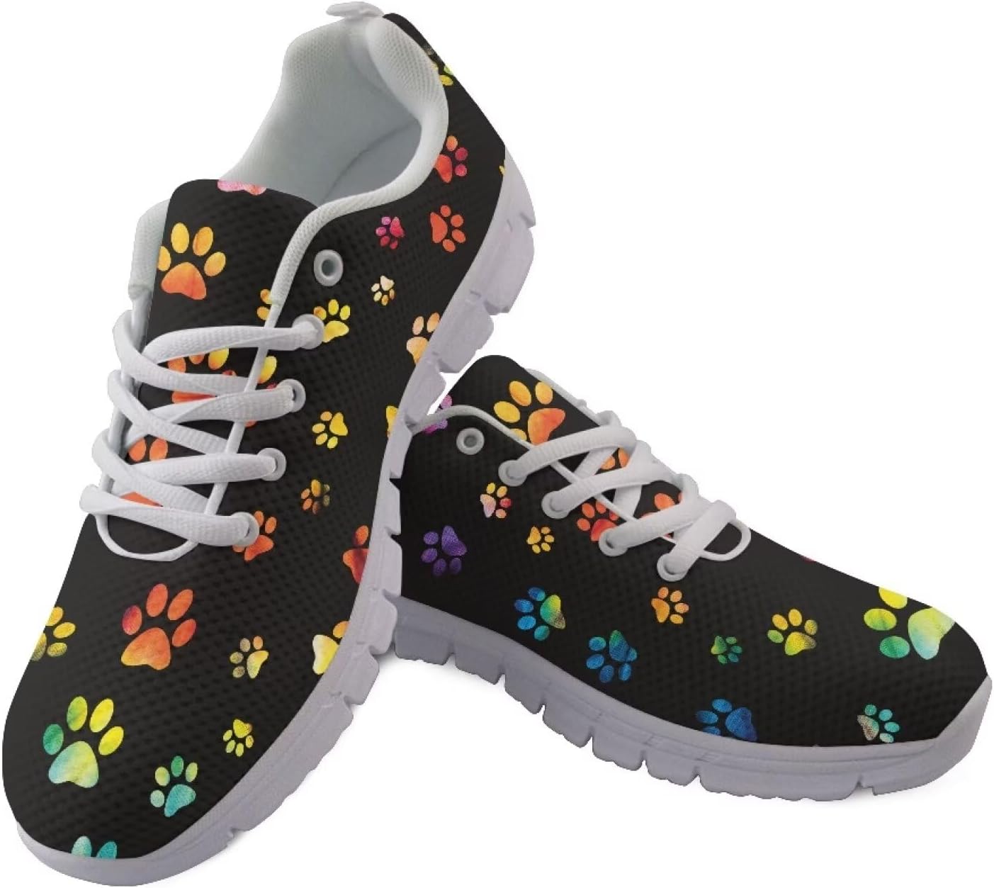 

Спортивные кроссовки GIFTPUZZ для женщин и мужчин, кроссовки для бега, тенниса, тренировок в зале, стойкие к скольжению, для путешествий, Dog Paw