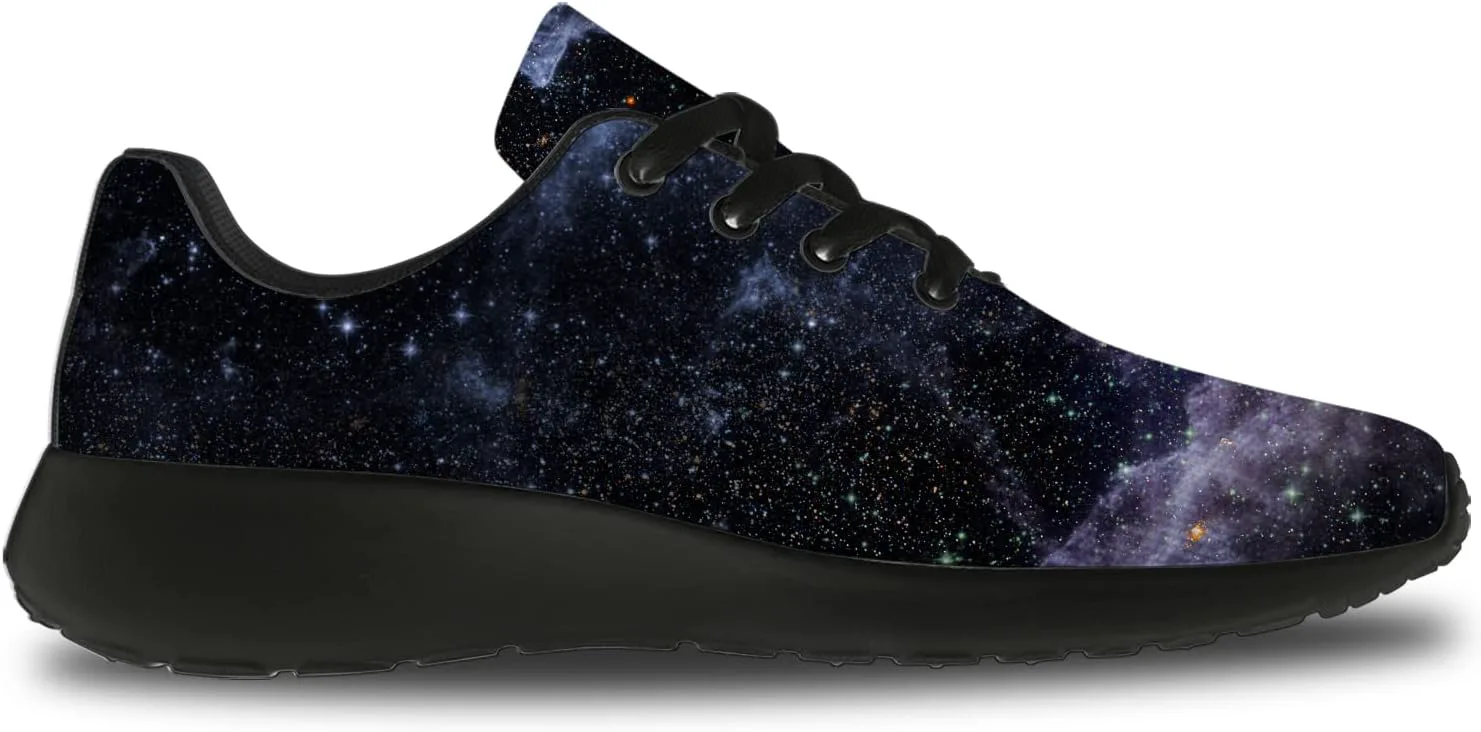 Кроссовки Horethy Galaxy для женщин и мужчин, беговые кроссовки, дышащие кроссовки для ходьбы и тенниса, космические кроссовки, подарки — фото 3