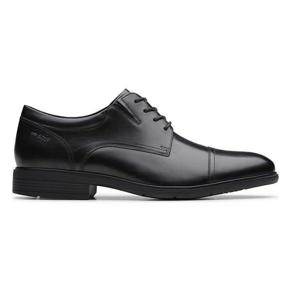 Кожаные туфли Steadwell для мужчин Clarks, Black Leather — фото 2