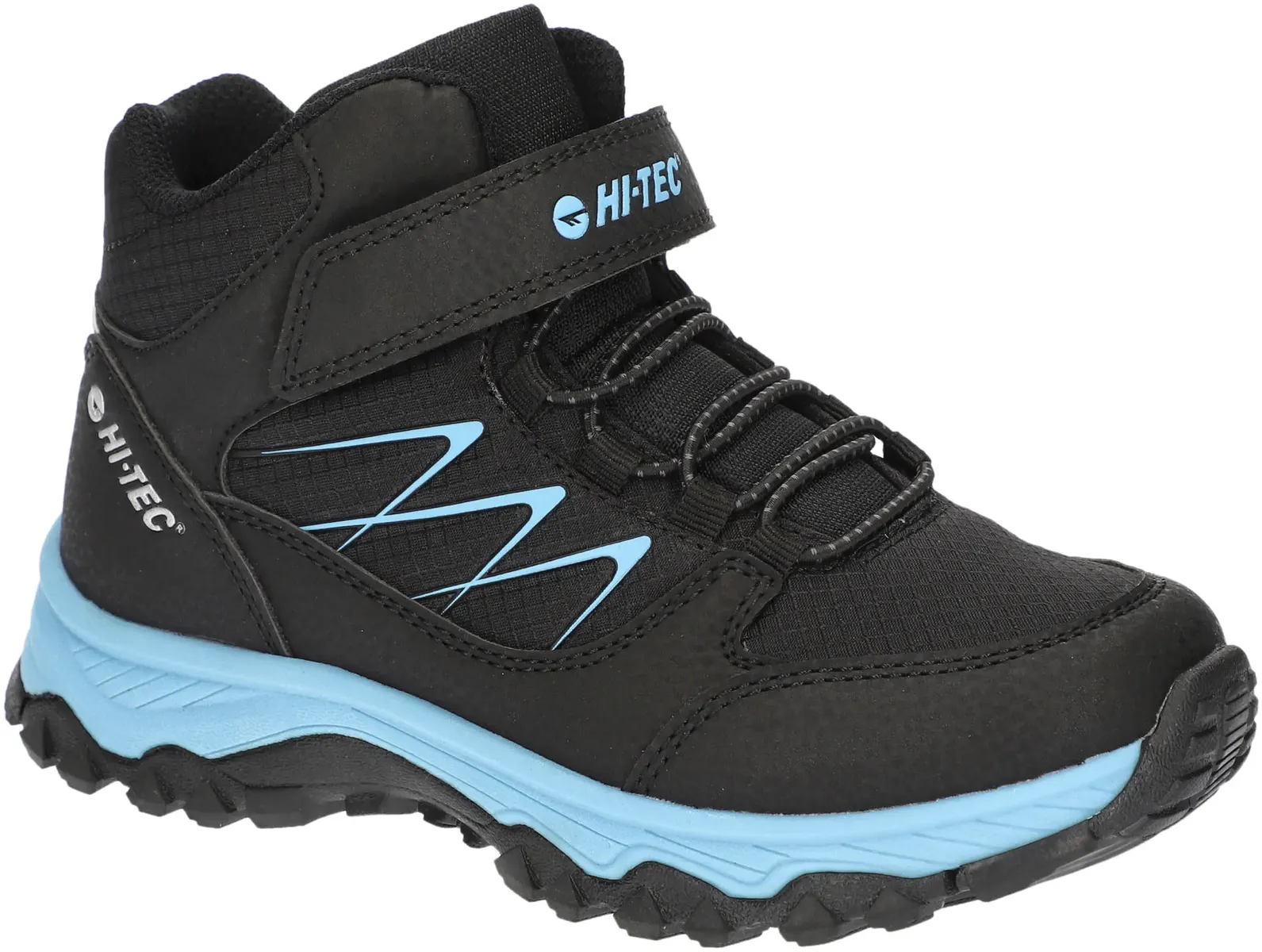 

Hi-Tec походная обувь "HI-TEC TRAIL EXPLORER MID JR", цвет Black/Aqua